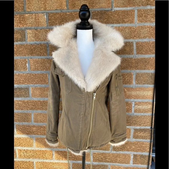 Unif fur utility coat sz xtra small Unif Unif Unif Unif Unif Unif Unif Unif Unif - Picture 9 of 14